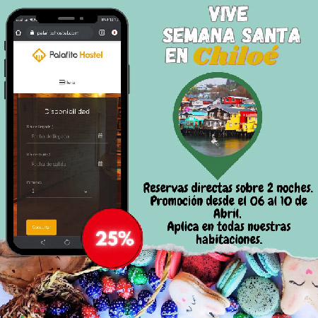 Promoción Semana Santa en Castro Chiloé